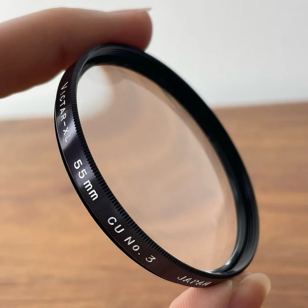 Vintage Victar-XL 55 mm Close-Up Lens Set Case Made in Japan